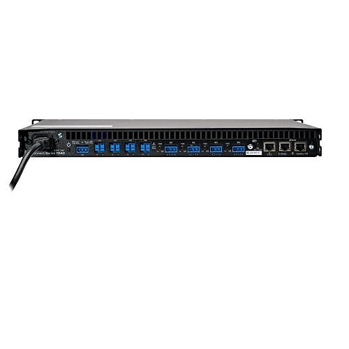 LEA Professional CONNECT 354D 19" 4-Channel Amplifier with Dante Inputs, 350W per Channel