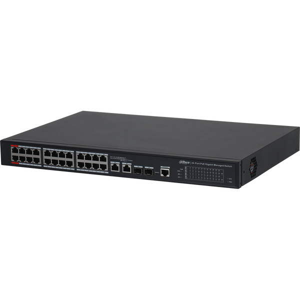 Dahua DH-PFS4226-24GT2GF-360 24-Port Gigabit Managed PoE Switch