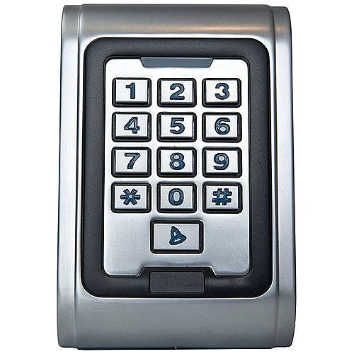 Camden CV-550SPK Weather/Vandal Resistant Keypad with Proximity Reader, Silver, Replaces CV-634W