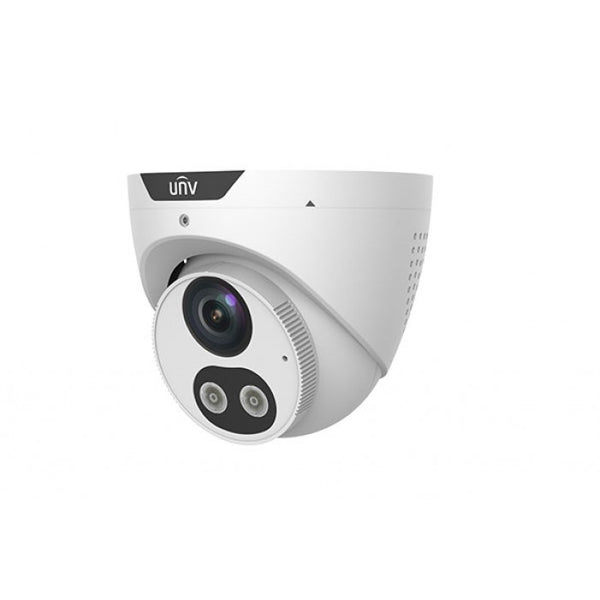 Uniview IPC3618SB-ADF28KMC-I0 8 Megapixel HD Light and Audible Warning Network Eyeball Camera with 2.8mm Lens