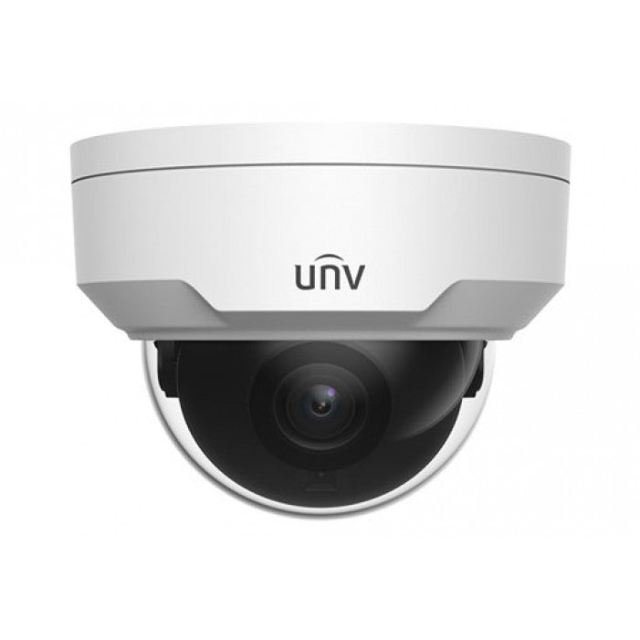 Uniview IPC324SB-DF28K-I0 4 Megapixel HD LightHunter IR Network Dome Camera with 2.8mm Lens