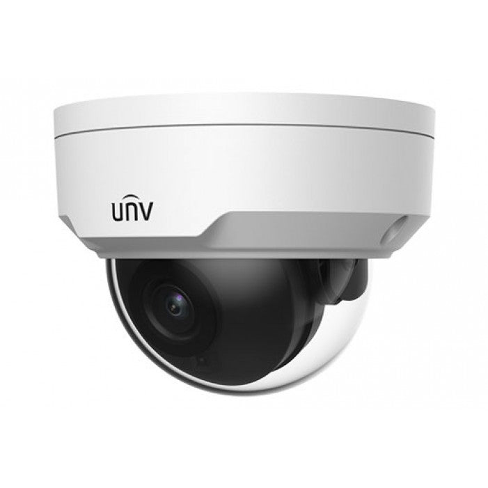 Uniview IPC324SB-DF28K-I0 4 Megapixel HD LightHunter IR Network Dome Camera with 2.8mm Lens