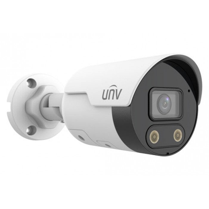 Uniview IPC2125SB-ADF28KMC-I0 5 Megapixel HD Light and Audible Warning Fixed Bullet Network Camera with 2.8mm Lens