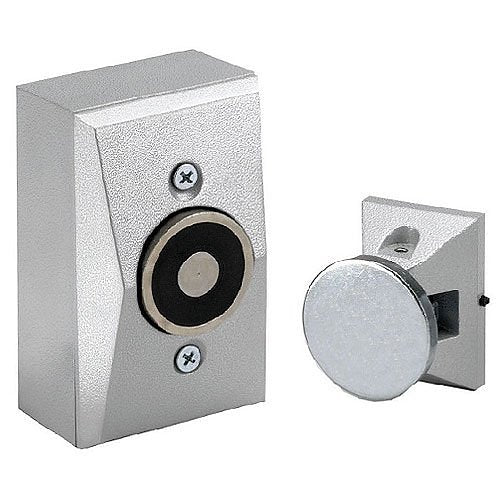 DynaLock 2805 2800 Series Surface Wall Mount Electromagnetic Door Holder, Satin Aluminum