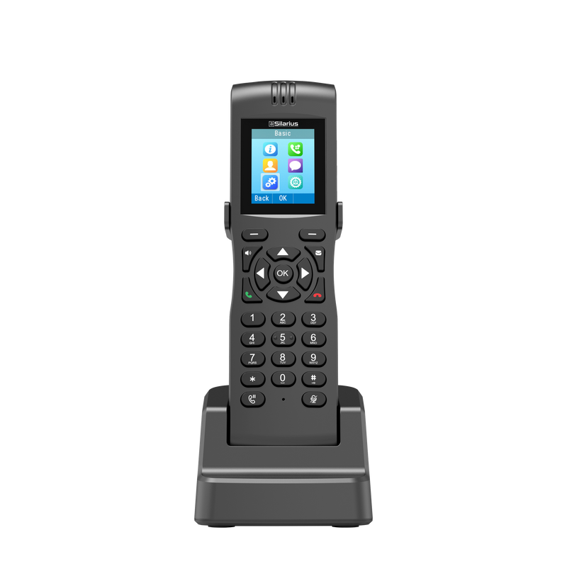 Silarius SILPIPP2SW Portable Dual-Band IP Phone with Belt Clip