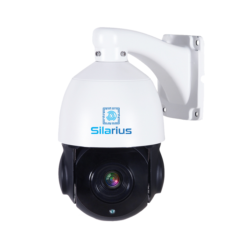 Silarius SIL-PTZ2MPX18AI 4.5" PTZ 2MP High speed dome AI X18 Optical Zoom Camera (NDAA Compliant)