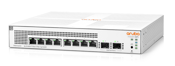 HPE Aruba Instant On 1930 8G Class 4 PoE 2SFP 124W Switch (JL681A#ABA)