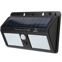 Silarius SIL-SOLARMOTION9 IP65 Solar PIR Motion detect light w/ Solar panel: 9V 1.3W