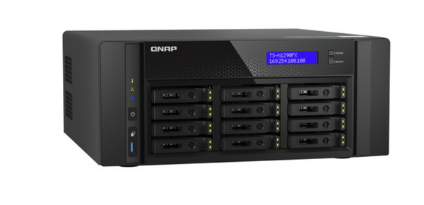 QNAP TS-H1290FX-7302P-128G-US 12-Bay NAS Enclosure