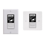 QSC MP-MFC Decora-Style Wall Controller for MP-M Series Mixers (White) MPMFCNAWH