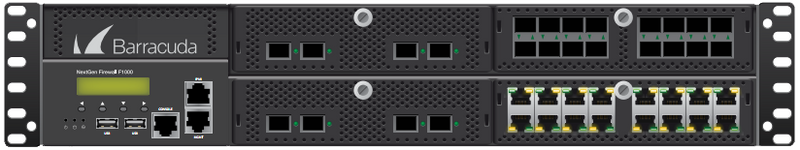 Barracuda Firewall F1000 (16 copper 16 SFP 1G and 8 SFP+10G ports)- BNGF1000A.CFE