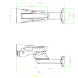 Silarius Pro Series SIL-B5MPPTZ10 5MP Bullet PTZ camera w/x10 Optical Zoom (NDAA Compliant)