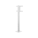 SunBrite SB-DP46XA-WH Outdoor Deck Planter Pole White