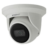 Hanwha ANE-L7012R Wisenet A-Series 4MP WDR Super-Compact Turret IP Camera, 3mm Fixed Lens, White