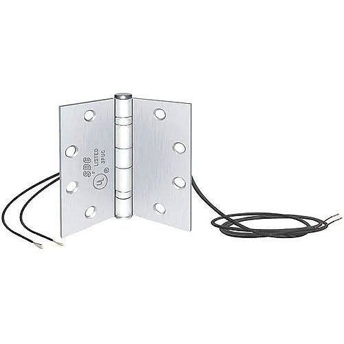 SDC PTH-4Q 4-Conductor Power Transfer Hinge, 4x 26AWG, Dull Chrome