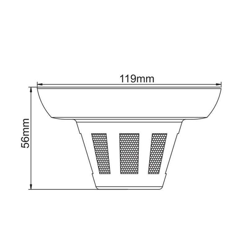 Silarius SIL-SMOKESPY5MP 5MP Smoke Detector Camera