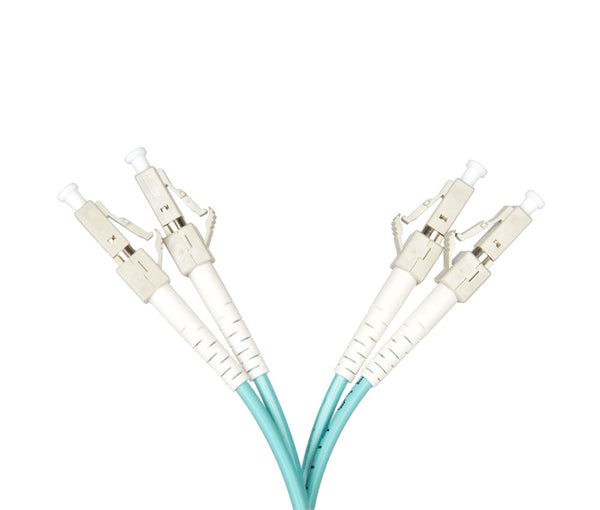 Cleerline SSF™ 3DOM3LCLC01M Duplex Multimode OM3 Patch Cord - 12"