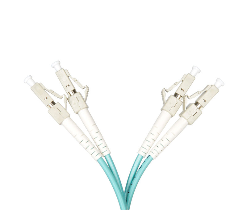 Cleerline SSF™ 3DOM3LCLC01M Duplex Multimode OM3 Patch Cord - 12"