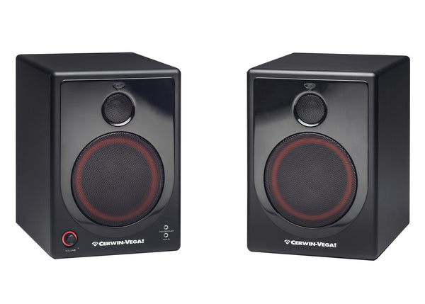 Cerwin-Vega XD5 XD-5 - 5" Active Desktop Monitor System (Pair) ***Open-Box***