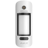 AJAX 42821.84.WH3 Wireless Outdoor Motion Detector with Visual Alarm Verification, Anti-Masking, and Pet Immunity, White