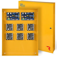 PDK ProdataKey RMAX Red Max Fully Customizable High-Security Controller Equipped with Two-Power Supplies and Two-Red Four-Door Expander Boards