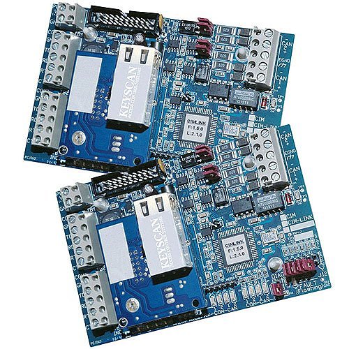 Keyscan CIM-LINK Communications Between Two Cim Communication Loops