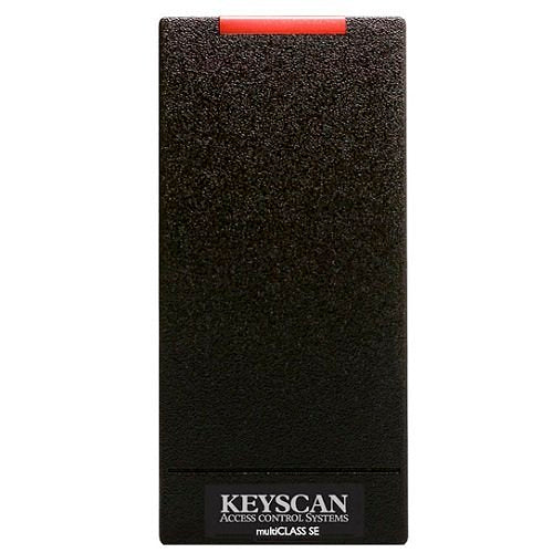 Keyscan KRP10SE MultiCLASS R10 SE Reader, Dual Frequency 13.56MHz & 125kHz, Mullion Mount, Black