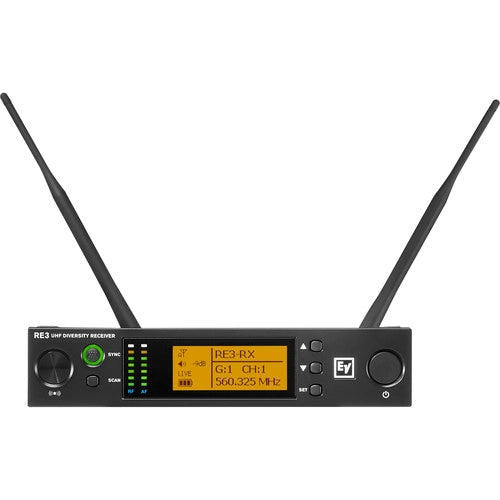 Electro-Voice RE3-ND96-5L Wireless Handheld Microphone System with ND96 Wireless Mic (5L: 488 to 524 MHz)