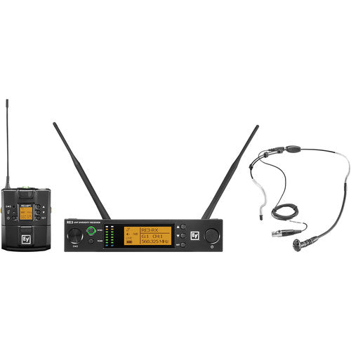 Electro-Voice RE3-BPHW-5H Bodypack Wireless System with Headworn Mic (5H: 560 to 596 MHz)