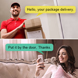 Silarius SIL-DOORBELL2MPBSDB 2MP, WiFi Battery Powered Smart Doorbell Camera + Chime (Outdoor IP65), Cloudedge app , includes 32GB MicroSD card