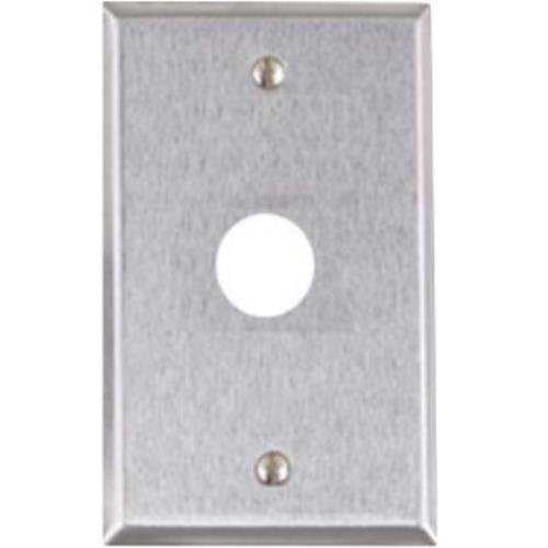 Alarm Controls RP-23SLIMLINE Slimline Plate with Piezo Alert Hole, Stainless Steel