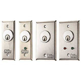 Alarm Controls MCK-4WP Single Gang Stainless Steel Plate with One 4A SPDT Momentary Switch