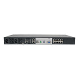 Tripp Lite B064-008-01-IPG 8-Port Cat5 KVM over IP Switch with Virtual Media - 1 Local & 1 Remote User, 1U Rack-Mount, TAA