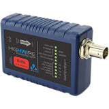 Veracity VHW-HWPS-B HIGHWIRE Powerstar Ethernet & PoE Over Coax Converter, Base Unit