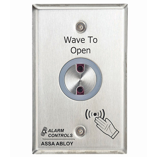 Alarm Controls NTS-1 NTS No Touch Sensor, Wave to Open, Single Gang Wall Plate