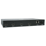 Tripp Lite B320-4X1-HH-K2  4-Port HDMI Switch Kit, 4K 60 Hz, 4 HDMI Inputs to 1 HDMI over Cat6 Extender, 125 ft., TAA