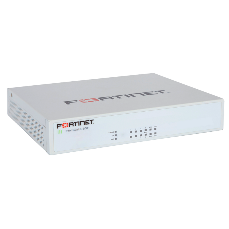 Fortinet FG-80F-BDL-950-12 FortiGate-80F Hardware plus 24x7 FortiCare and FortiGuard Unified Threat Protection (UTP) - 1 Year